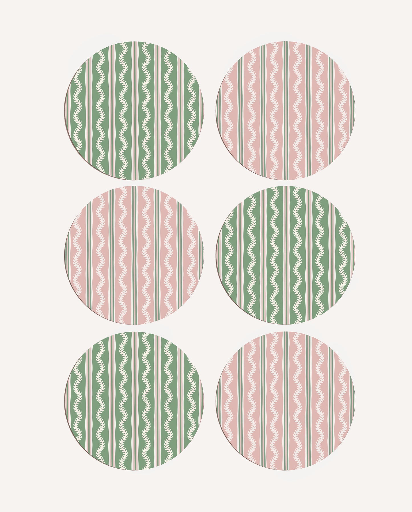 Green_Pink_Vines_Placemat_Balu_London_1