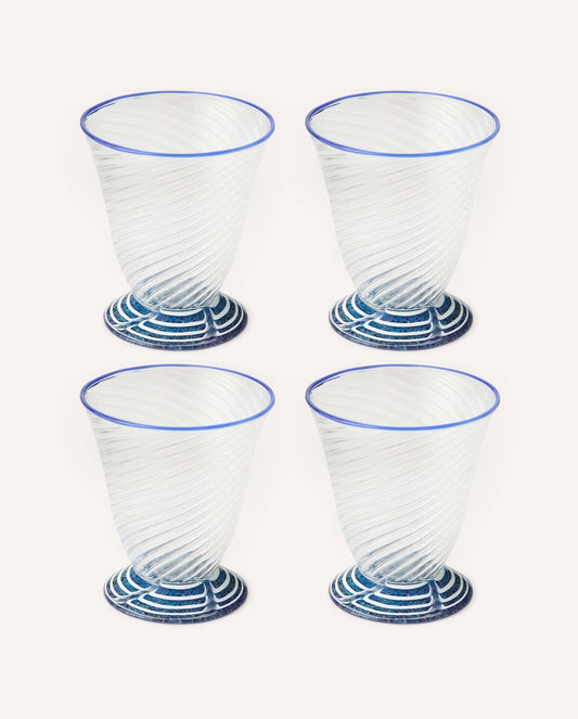 The Spiral Tumblers Set of 4